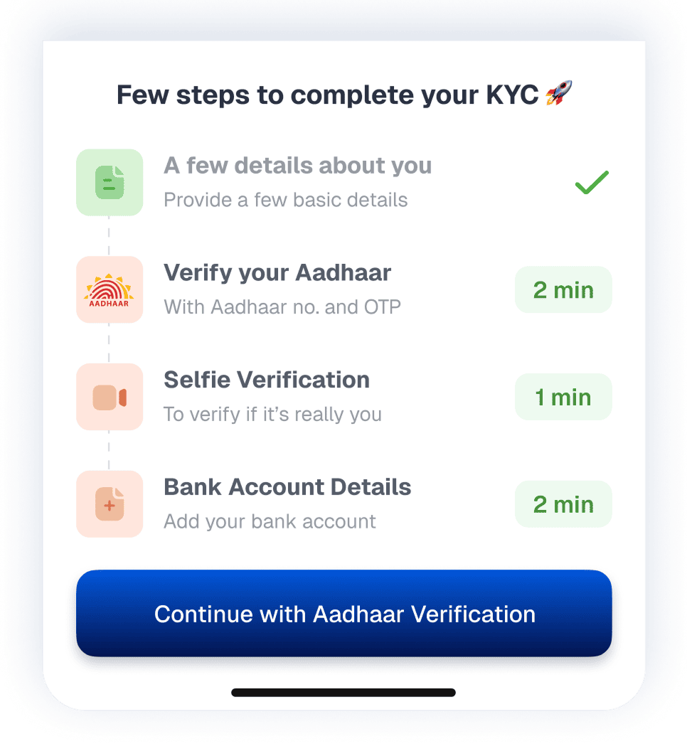 Minimum KYC