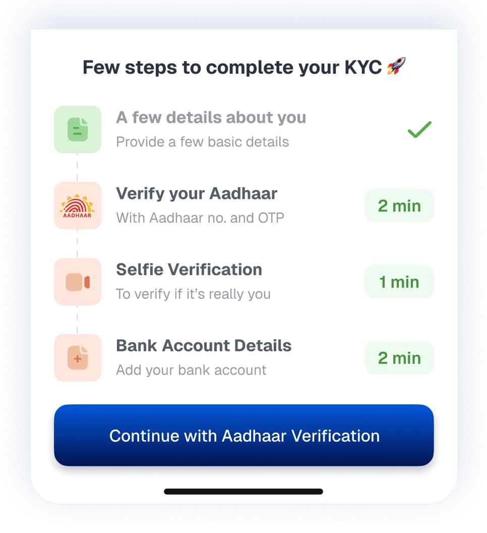 Minimum KYC